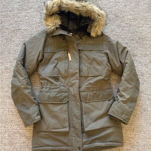 Fjallraven Polar Guide Parka with Faux Fur Hood